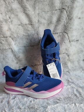 Little Kids Adidas Shoes Blue Purple FortaRun EL K